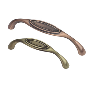 Zinc Alloy Antique Brass Cabinet Handle Dresser Handle Furniture Handle