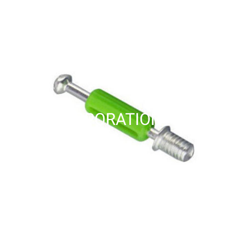 El acero de venta caliente con longitud de plástico es un accesorio para muebles con tornillo de 44 mm