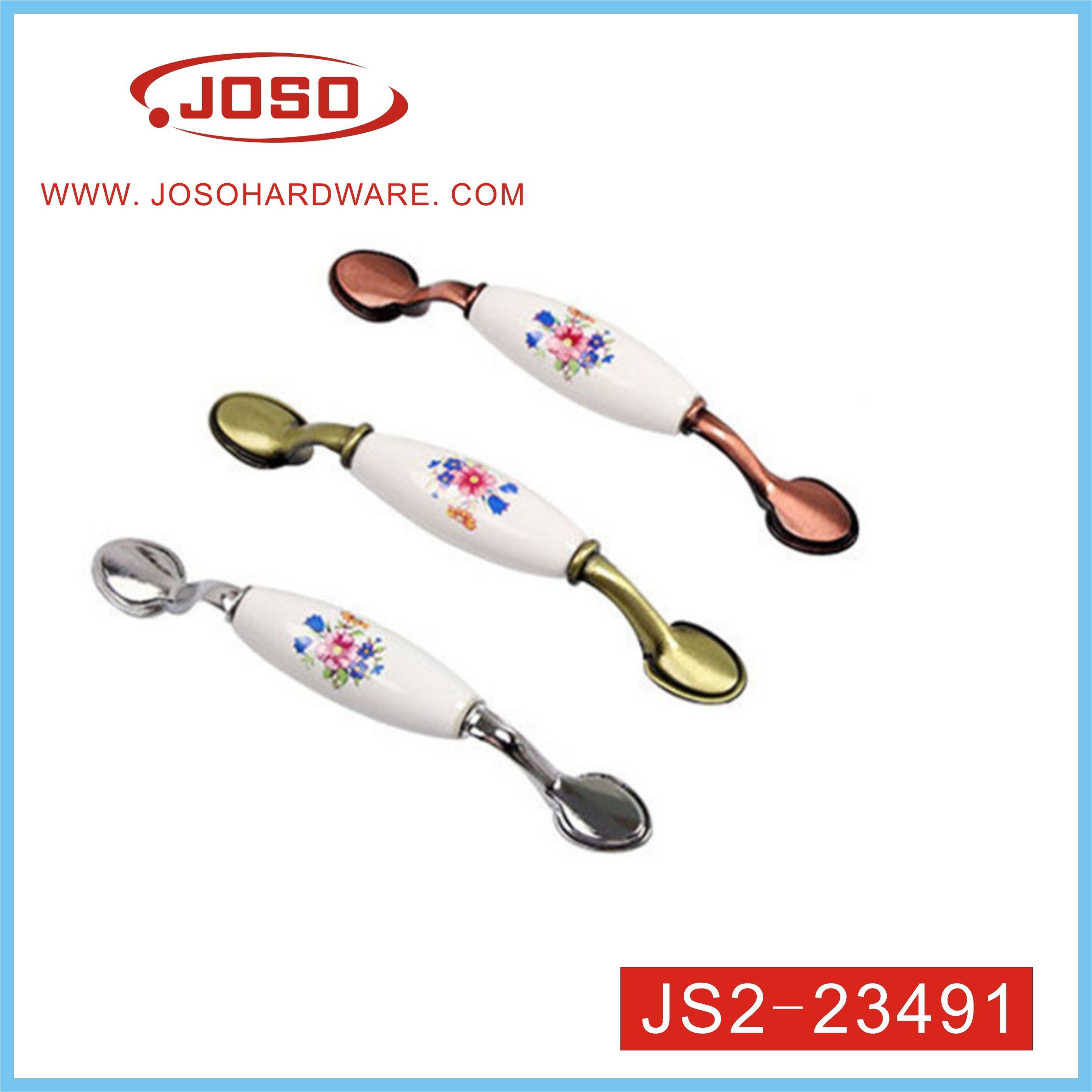 Fashion Furniture Ceramics 76mm Handle for Cabinet and Drawer
