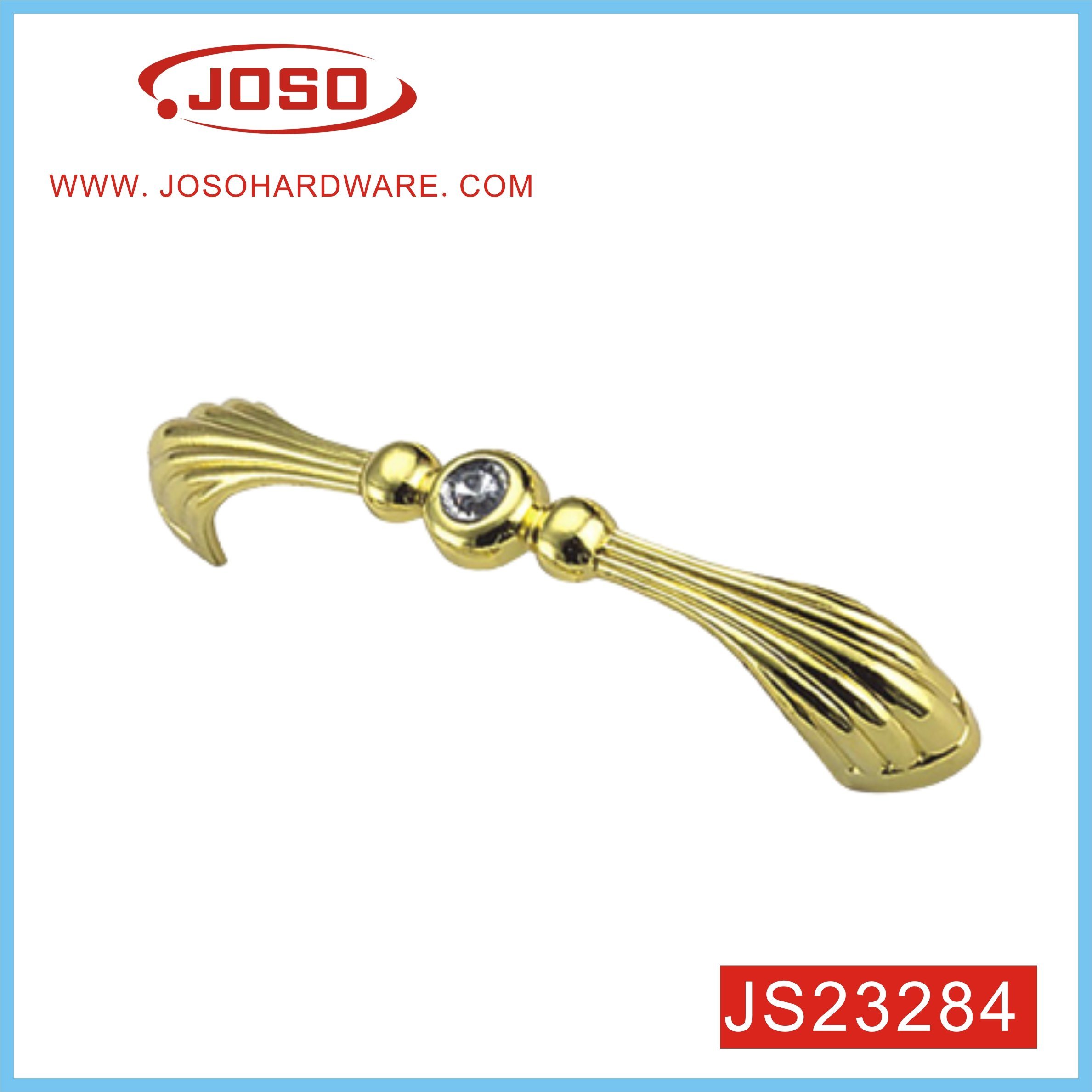 Wholesale Modern Golden Bow Style Furniture Handle for Wardrobe