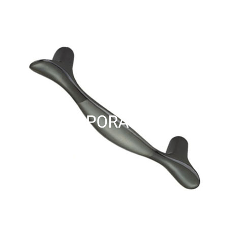 Tirador dorado y gris al por mayor para muebles de 128mm, tirador para armario de cocina