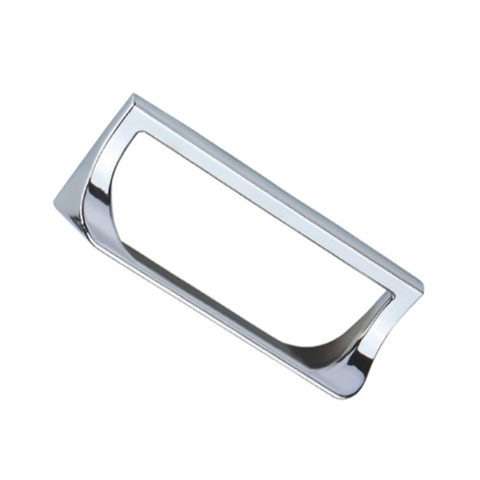 Tirador de muebles cromado brillante de aleación de zinc, 96mm, 128mm, venta superior