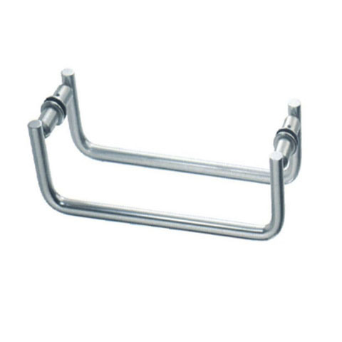 empujar la manija de la puerta 