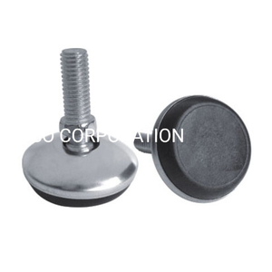 Metal with PP Adjustable Screw Furniture Supporter Sofa Leg Accessories Leg Fitting