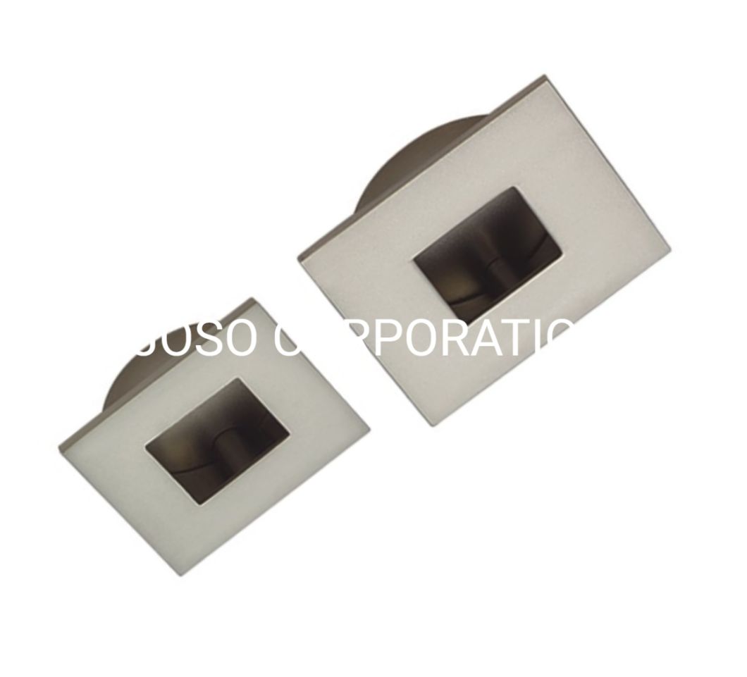 Venda quente Liga de zinco 40X40mm Puxador de armário quadrado Puxador de gaveta puxador de móveis