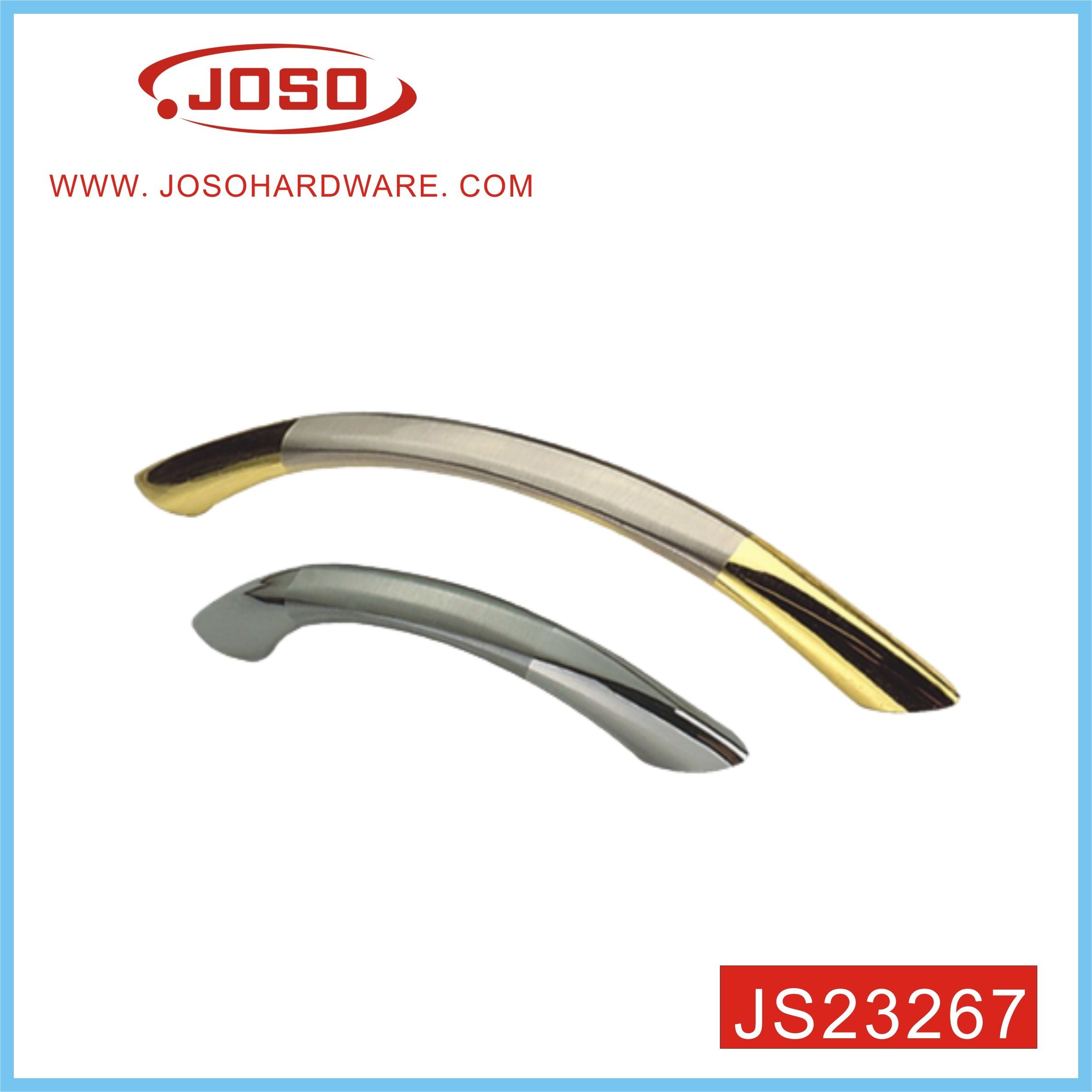 Art Decorative Tapered Furniture Pull Handle for Cupboard