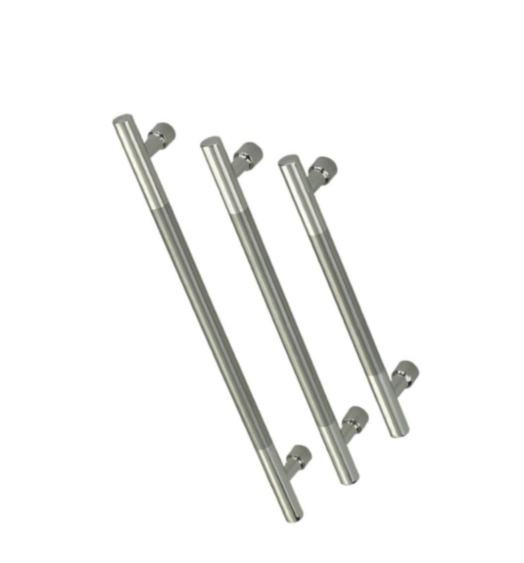 Manija sólida del gabinete de la manija de los muebles de la barra de T del acero inoxidable