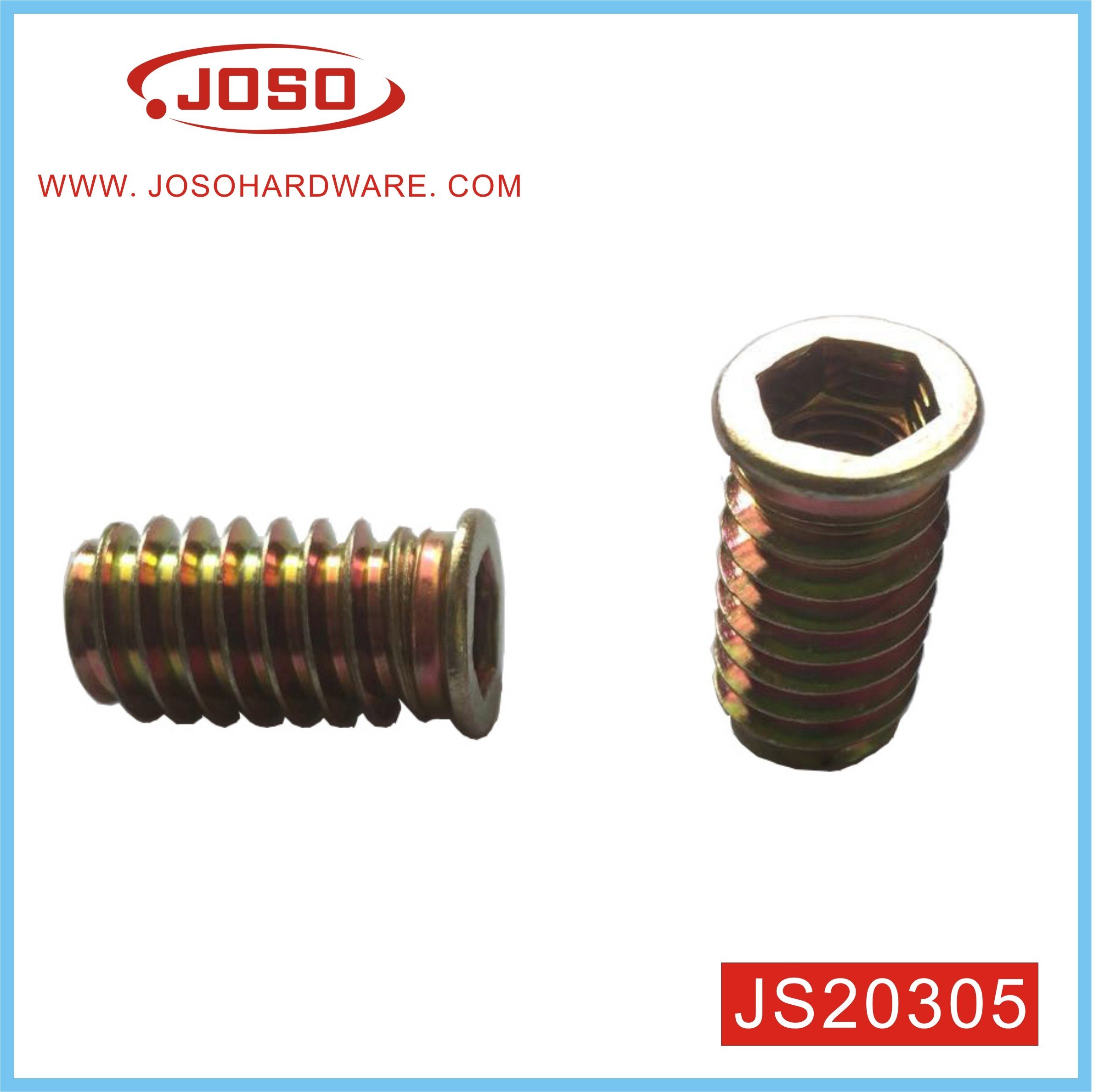 Hot Selling High Quality Metal Insert Nut for Wardrobe