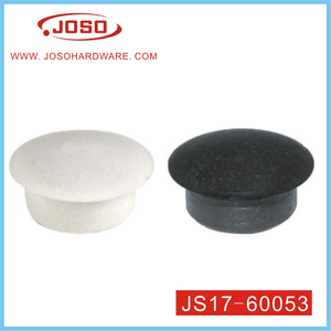 White Diameter 16mm Mushroom Bolt Cap of Hardware for Table Leg