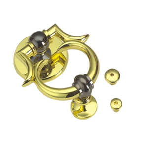 Factory Supply Zinc Alloy 85mm Golden Ring Handle Drawer Handle