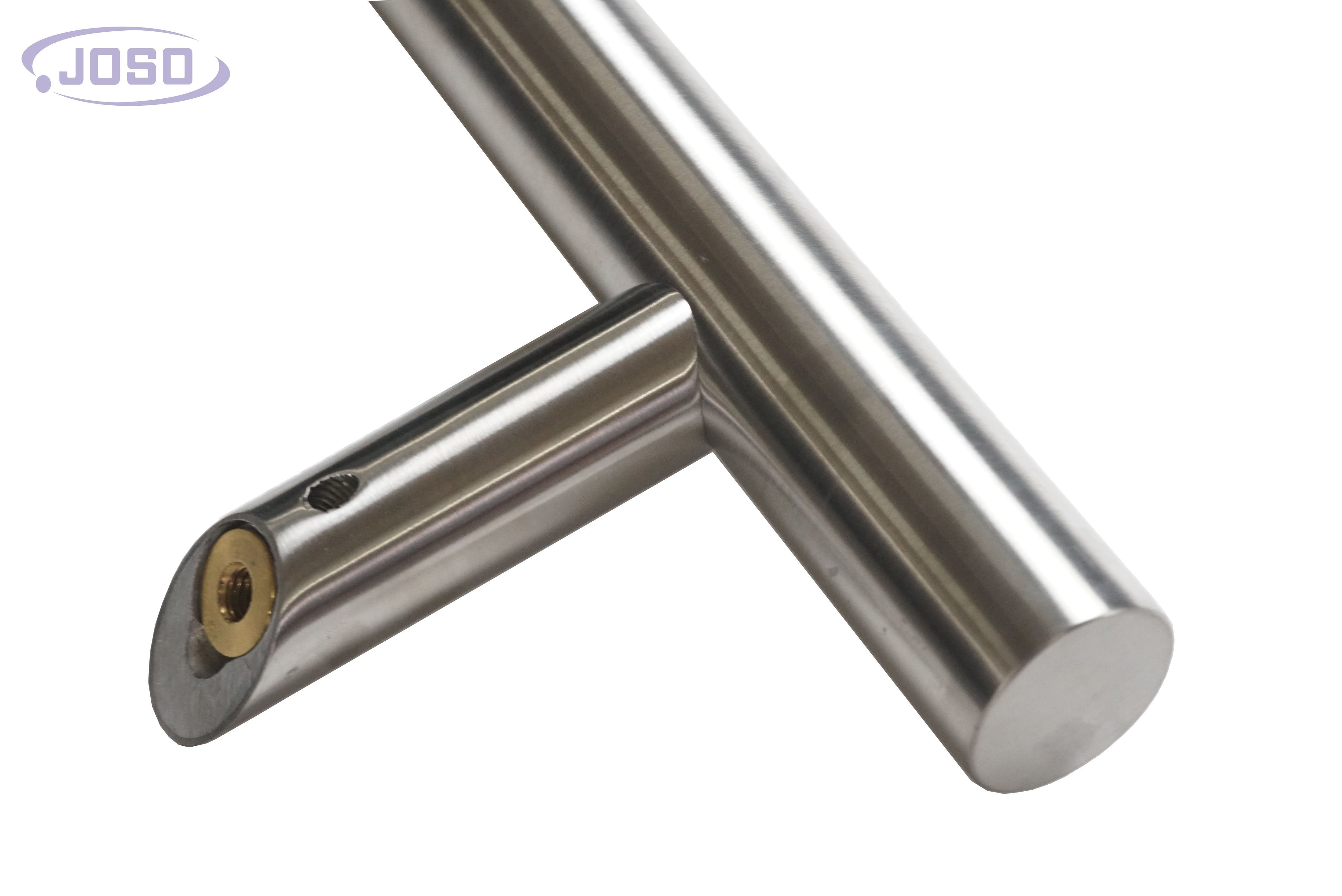 Wholesale Customized Stainless Steel Cc765 Glass Door Handle Bright Chrome Glass Hardware